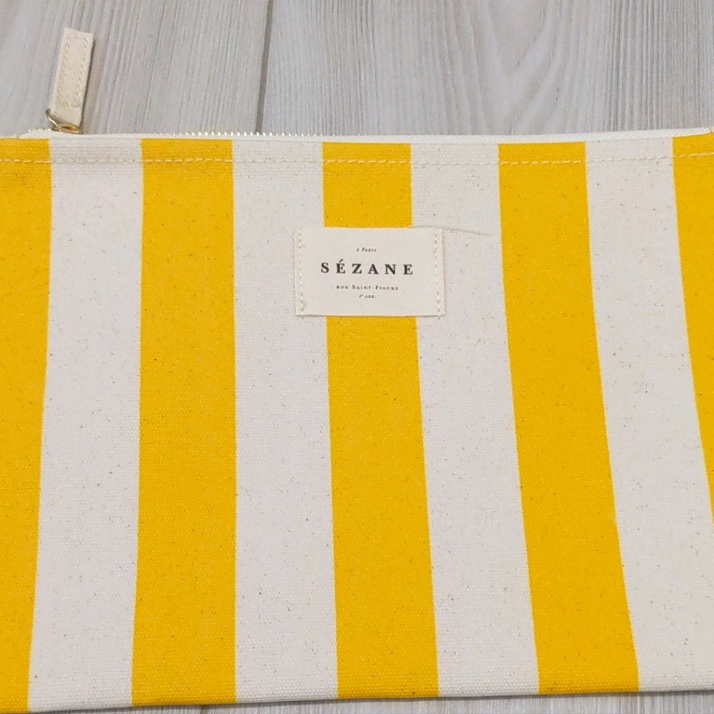 Sezane Paris Tote Pouch Coin Purse Bundle of 4 Items NEW - Picture 3 of 7